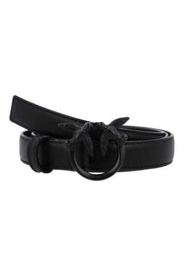 PINKO Gürtel nero limousine block color