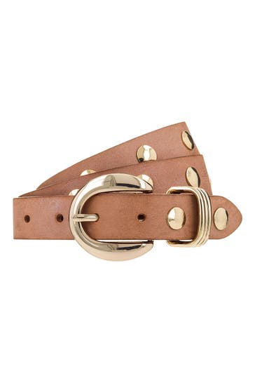 B.BELT Gürtel cognac