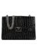 croco print black