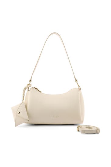 SEIDENFELT Umhängetasche soft cream