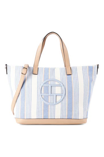 TOM TAILOR Umhängetasche stripes blue