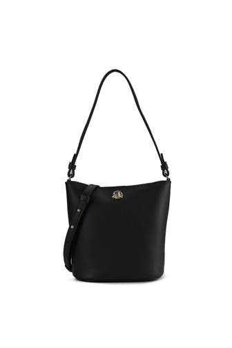 COCCINELLE Handtasche noir-cognac