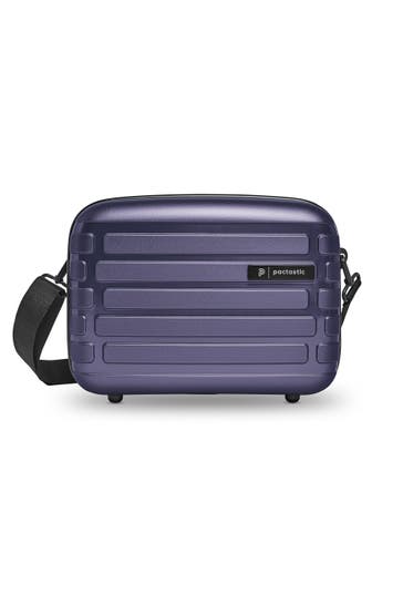 PACTASTIC Kulturbeutel purple-metallic