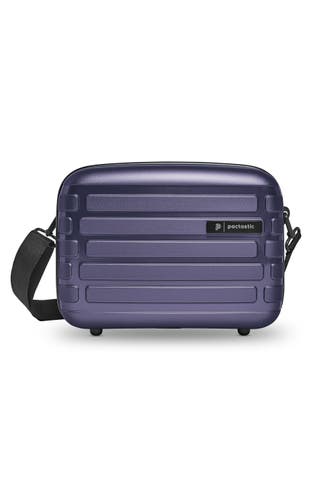 PACTASTIC Kulturbeutel purple-metallic
