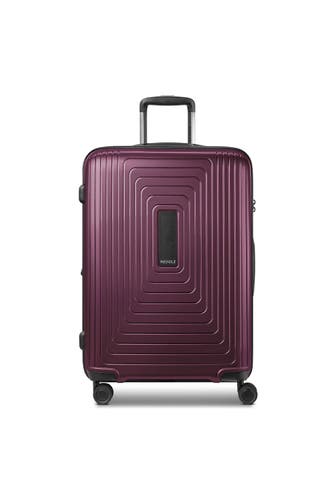 REDOLZ Koffer aubergine metallic