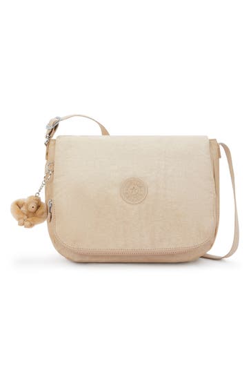 KIPLING Umhängetasche sparkled beige