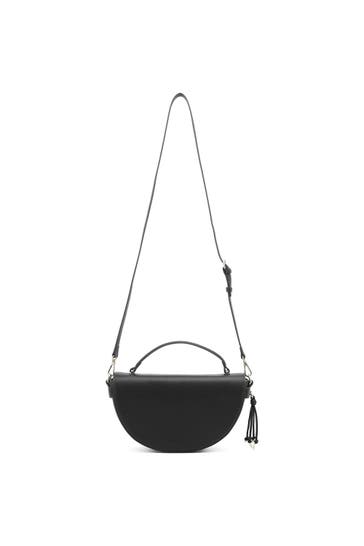 SEIDENFELT Umhängetasche black