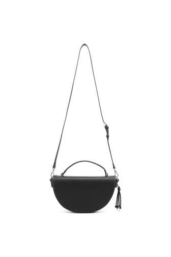 SEIDENFELT Umhängetasche black