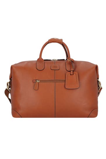 BRIC'S Weekender cognac