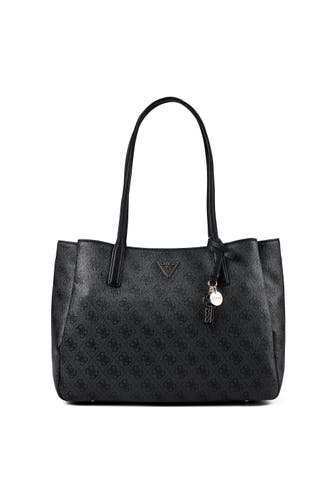 GUESS Handtasche coal logo