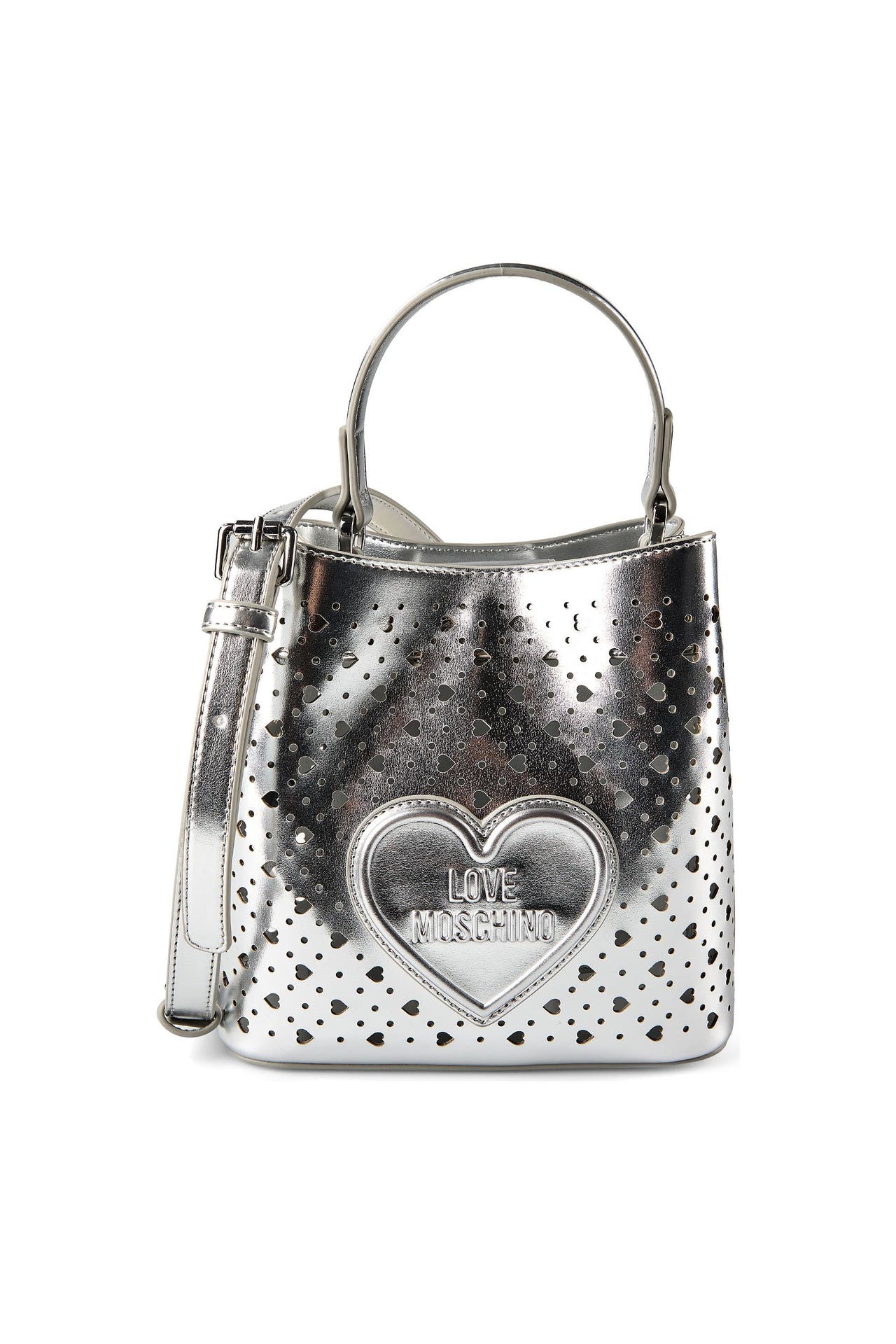 LOVE MOSCHINO Umhängetasche slver, Bild 1