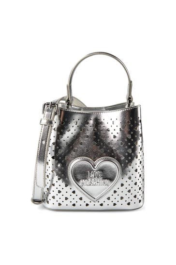 LOVE MOSCHINO Umhängetasche slver