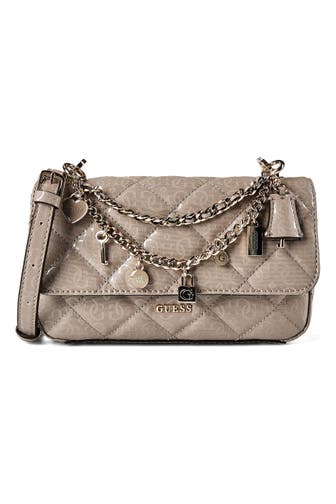 GUESS Umhängetasche dark taupe