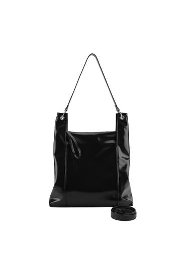 SEIDENFELT Handtasche black