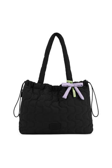 SEIDENFELT Handtasche black