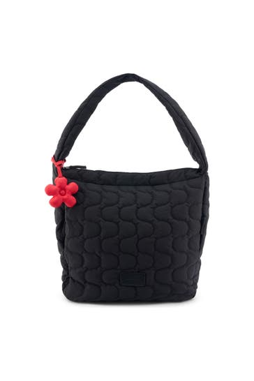 SEIDENFELT Handtasche black
