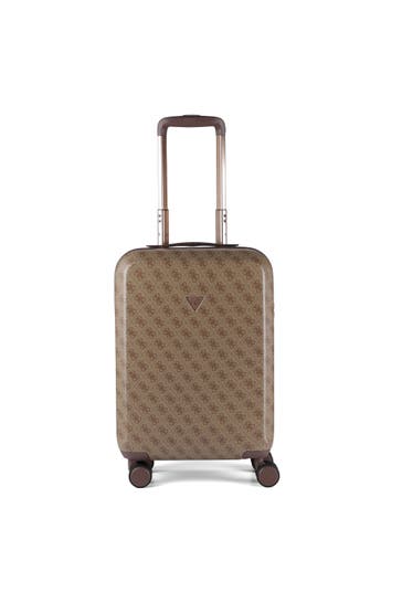 GUESS Koffer latte logo