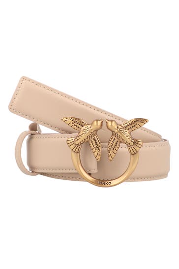 PINKO Gürtel beige-grigio fumo