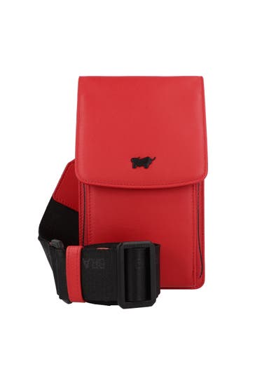 BRAUN BÜFFEL Handtasche flame red