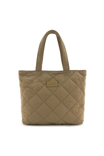 SEIDENFELT Shopper Greige Khaki