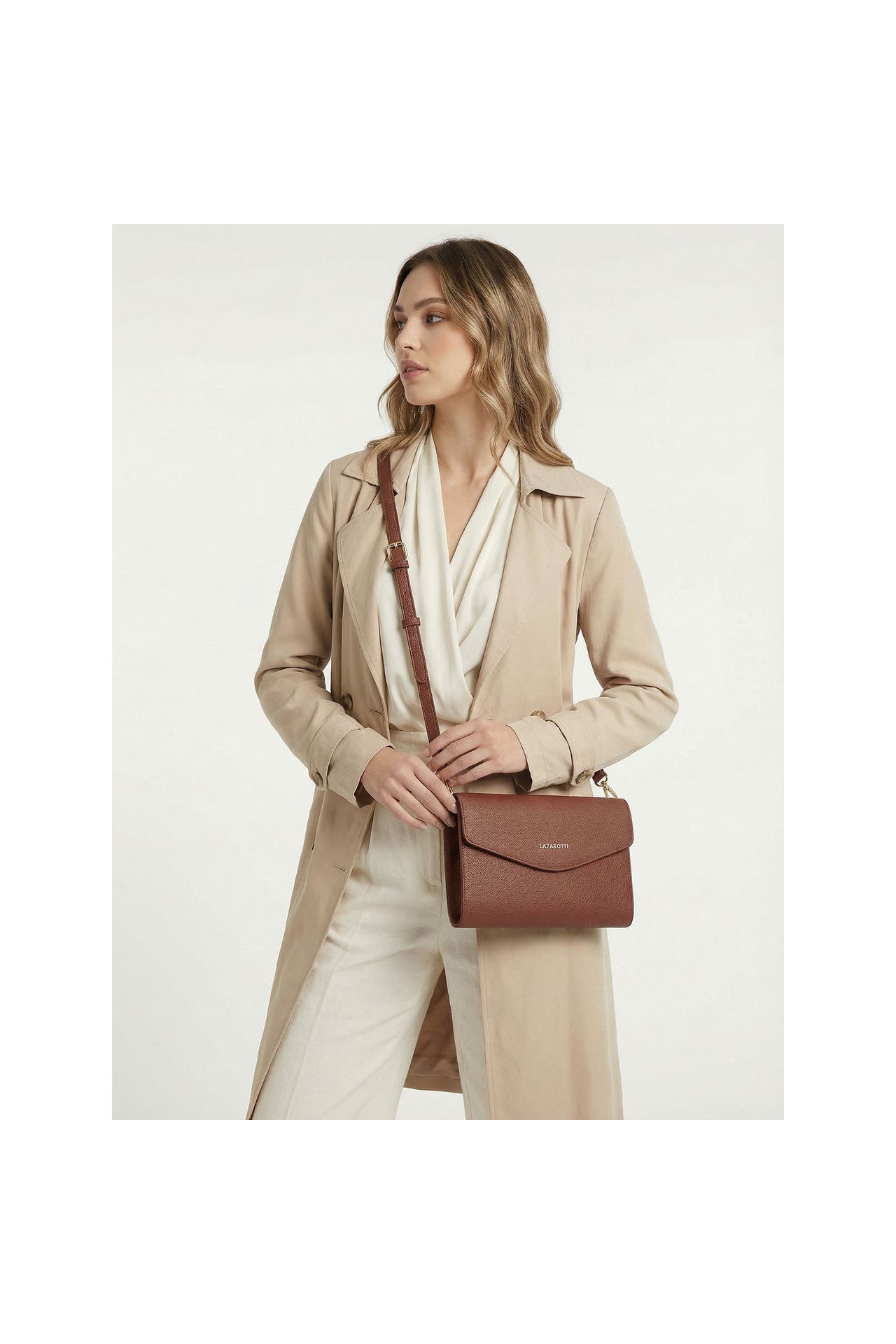 LAZAROTTI Handtasche brown, Bild 1
