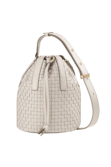 DUDU Handtasche pearl grey