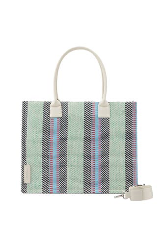 SEIDENFELT Handtasche aqua mix