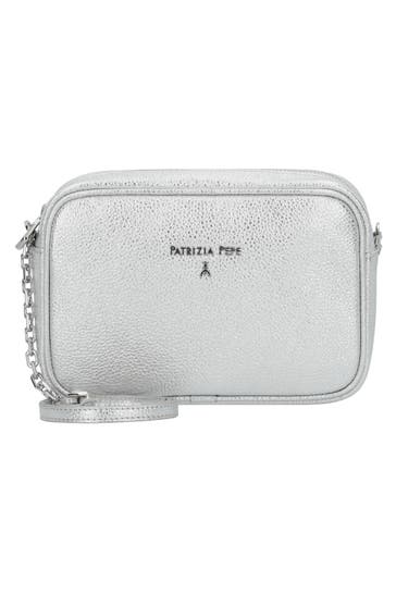 PATRIZIA PEPE Umhängetasche new silver