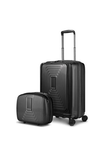 REDOLZ Koffer blackmetallic