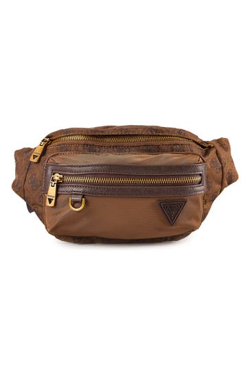GUESS Bauchtasche coffee