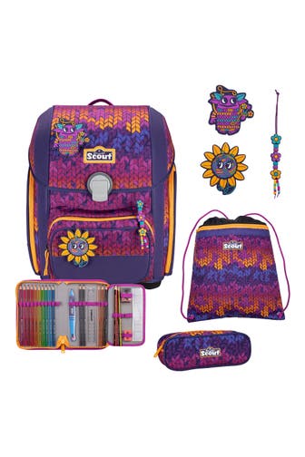 SCOUT Genius Schulzanzen-Set 4tlg. Superflasch