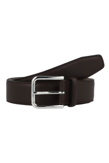 BOSS Business-Gürtel dark brown