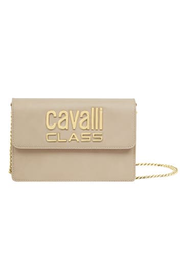 CAVALLI CLASS Umhängetasche beige