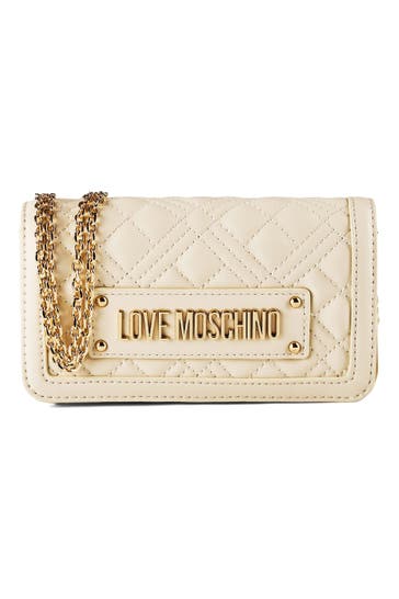 LOVE MOSCHINO Umhängetasche ivory