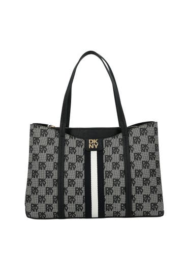 DKNY Handtasche black logo- black