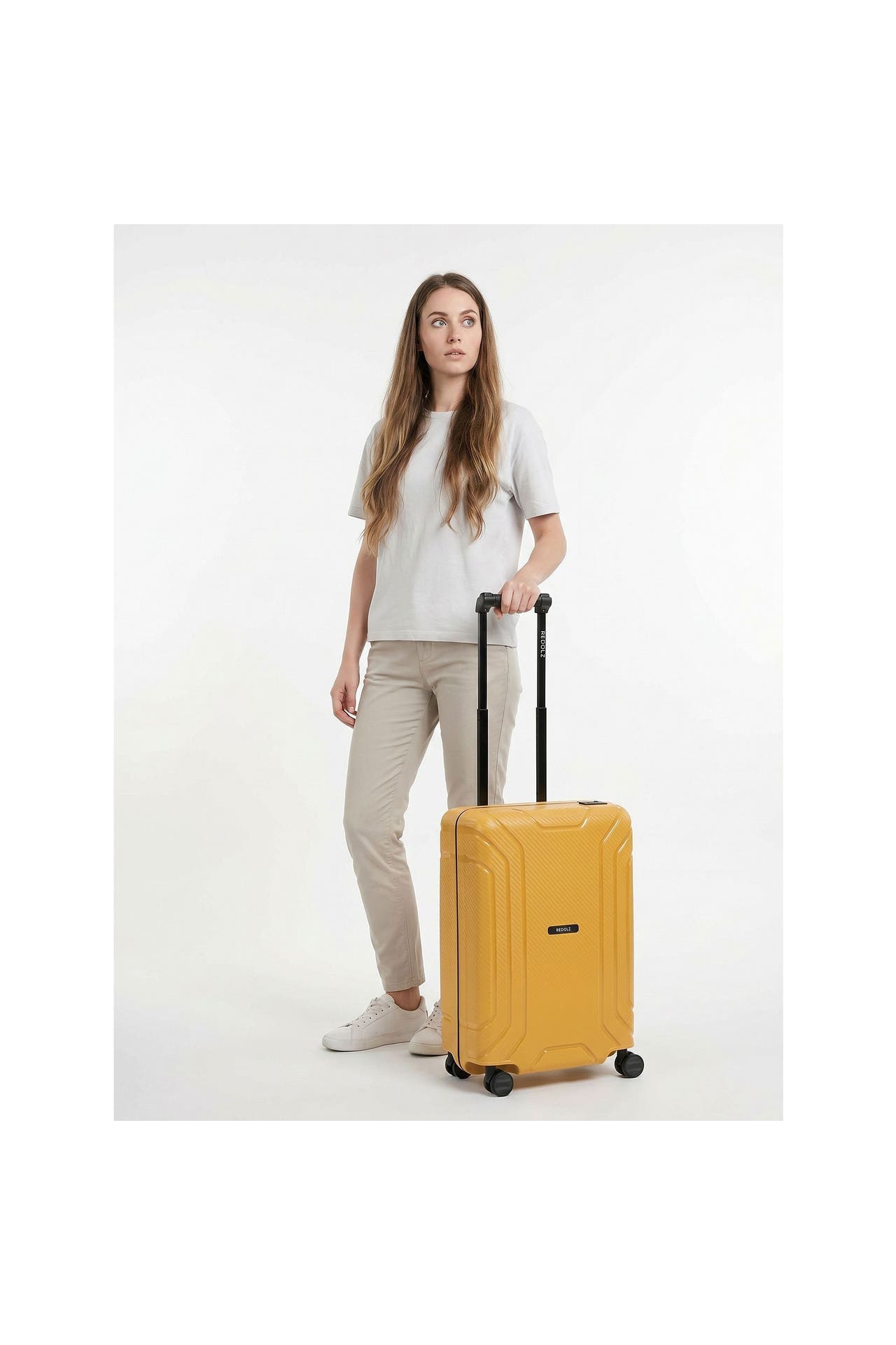 REDOLZ Koffer dark yellow, Bild 1