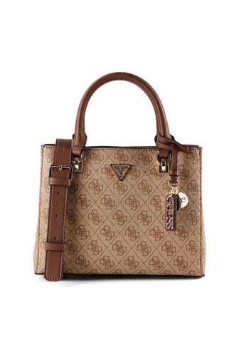 GUESS Umhängetasche latte logo-brown