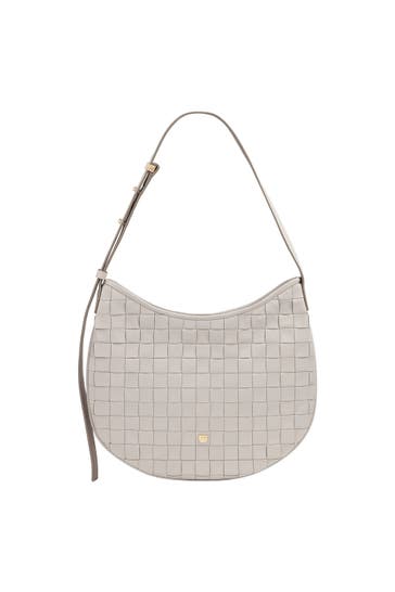 DUDU Handtasche pearl grey