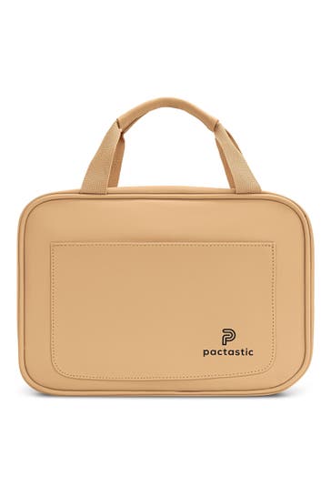 PACTASTIC Kulturbeutel beige