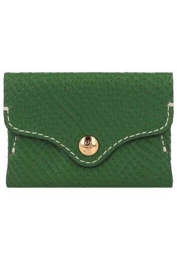 FOSSIL Geldbörse grün