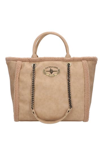 U.S. POLO ASSN. Shopper beige