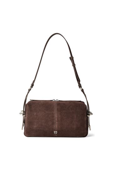 PINKO Handtasche marrone-chicco di caffe'-old s