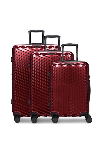 REDOLZ Koffer metallic-red shiny