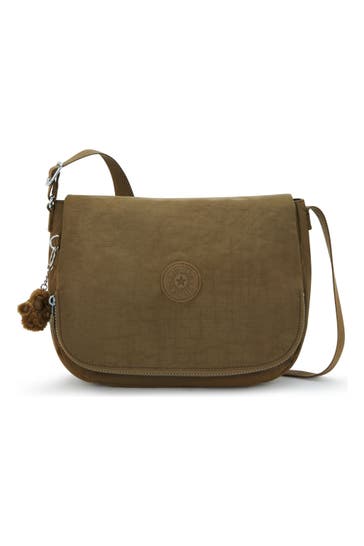 KIPLING Umhängetasche smooth khaki
