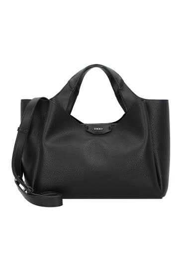 DKNY Handtasche black-silver
