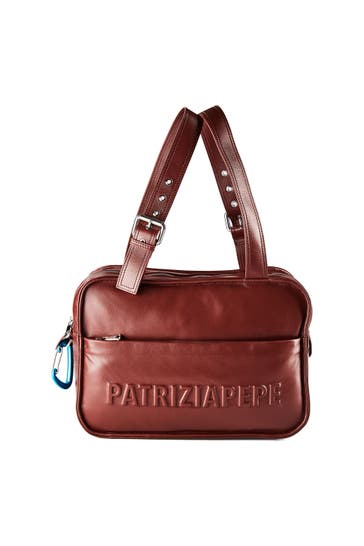 PATRIZIA PEPE Handtasche hot brown