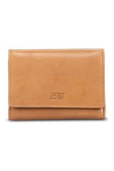 JOST Geldbörse cognac