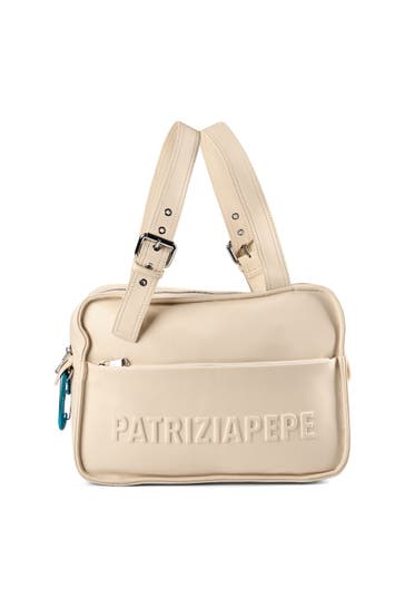 PATRIZIA PEPE Handtasche wooly white