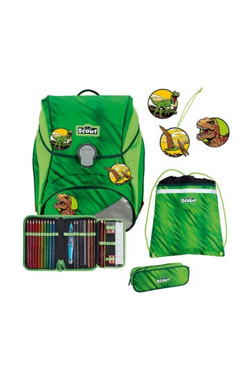 SCOUT Alpha Schulranzen-Set 4-teilig