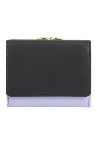 DUDU Geldbörse black-lavander